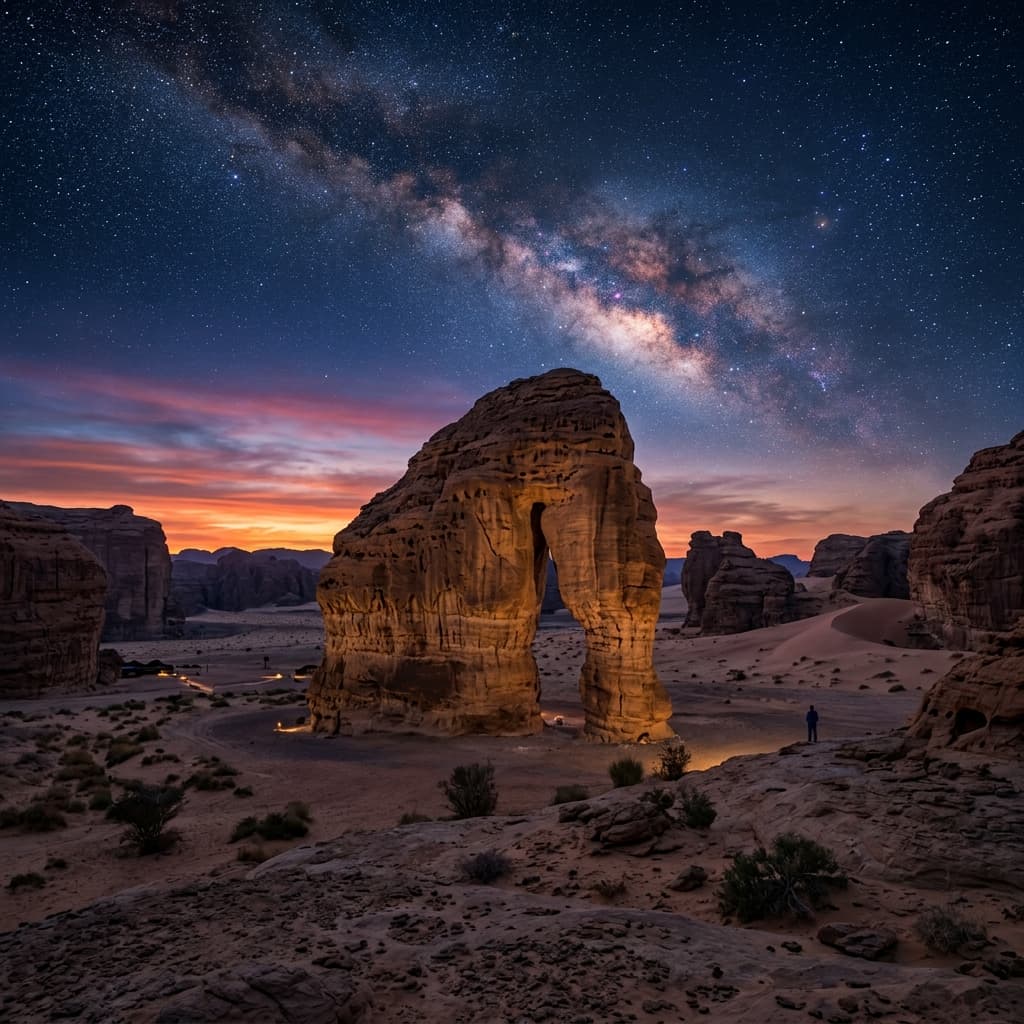 AlUla Desert Mountains